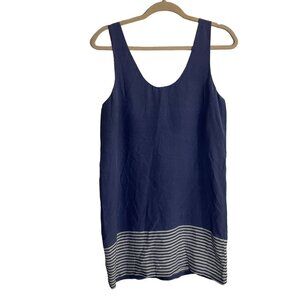 Joie 100% Silk‎ Trudy Scoop neck Sleeveless Tank Mini Dress Purple Size Small